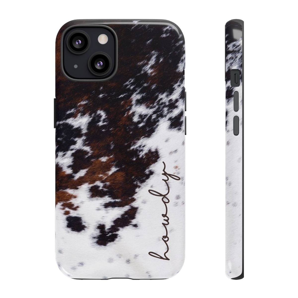 Howdy Cowhide Tough Case