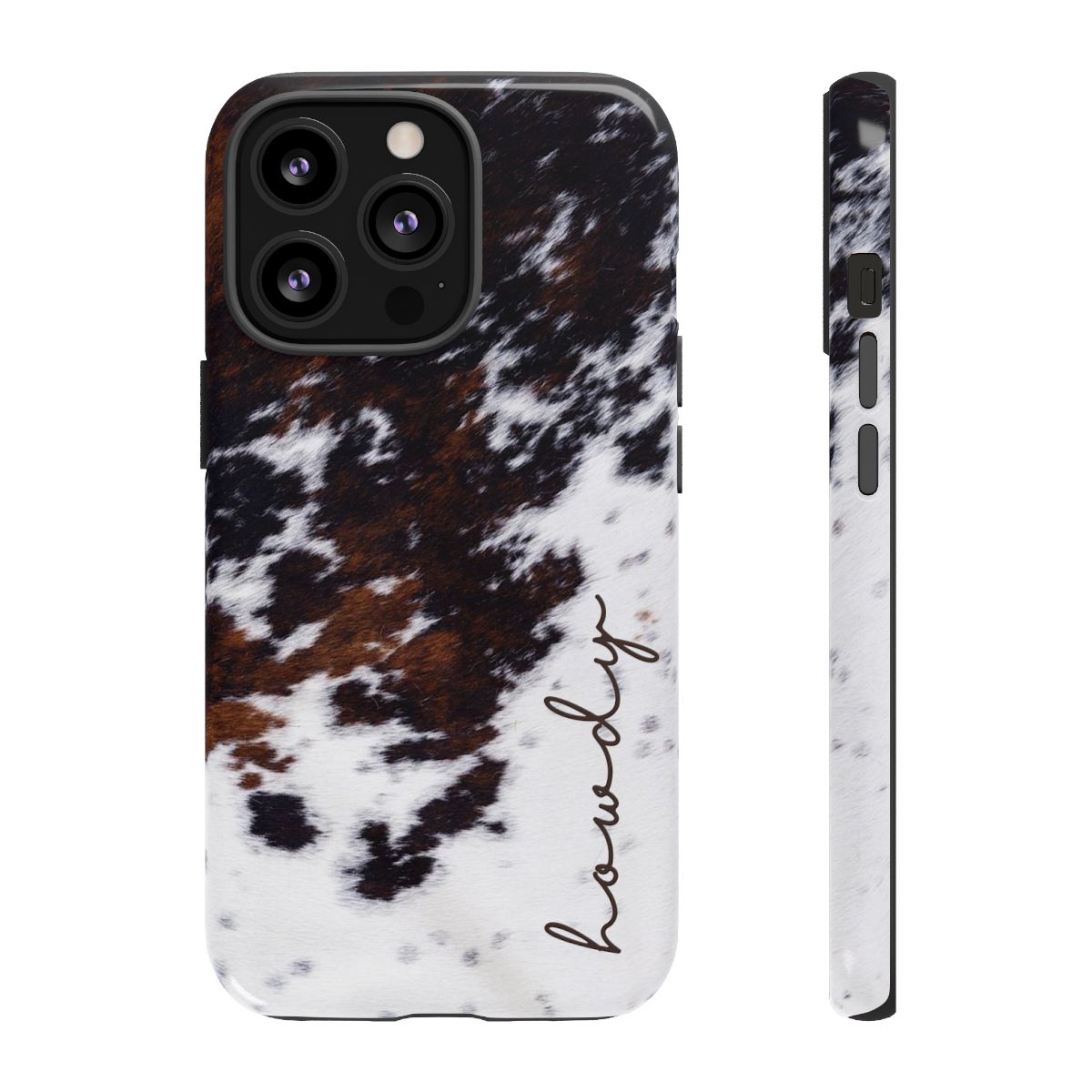 Howdy Cowhide Tough Case