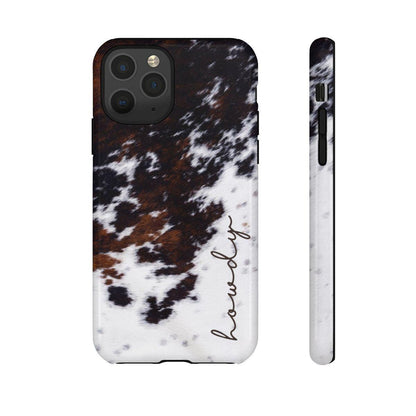 Howdy Cowhide Tough Case