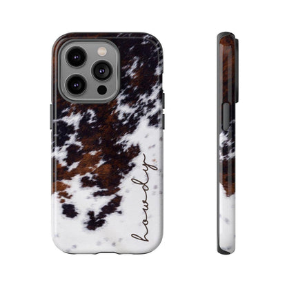 Howdy Cowhide Tough Case