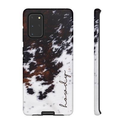 Howdy Cowhide Tough Case