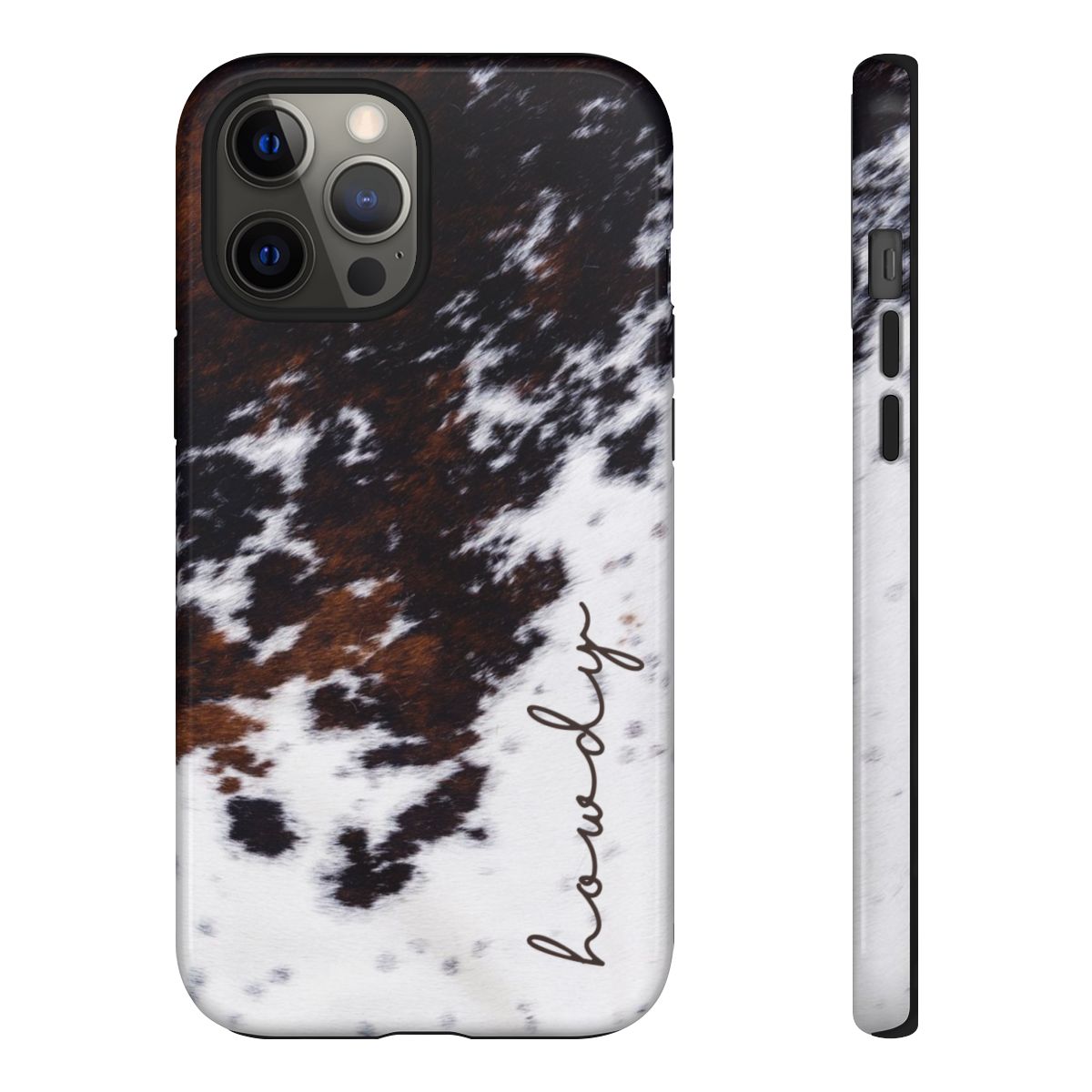 Howdy Cowhide Tough Case