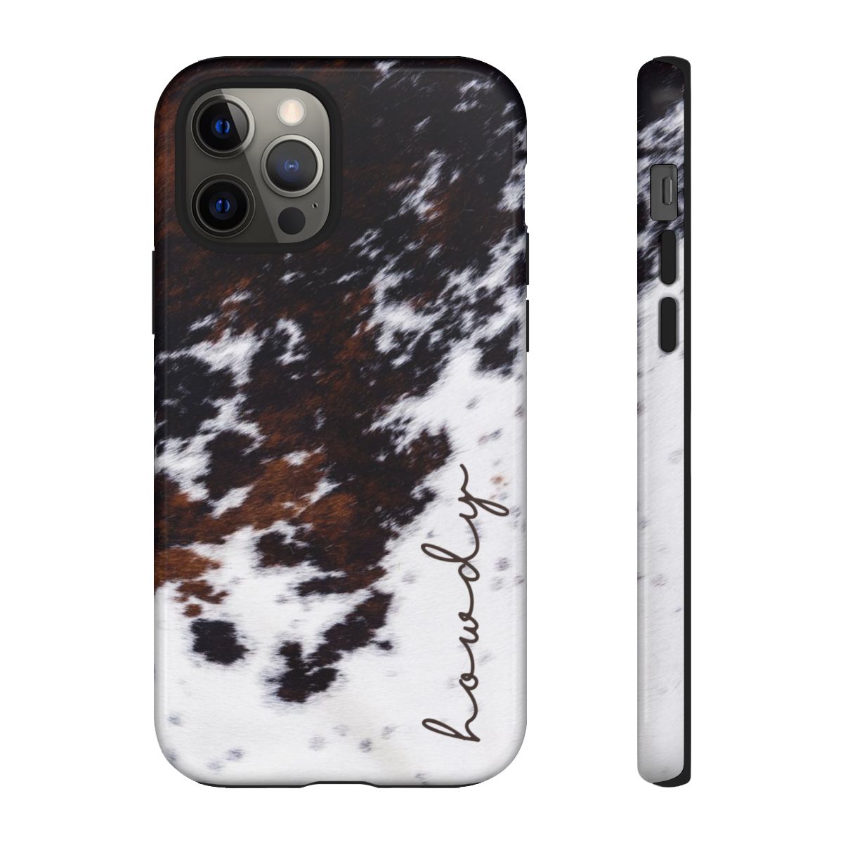 Howdy Cowhide Tough Case