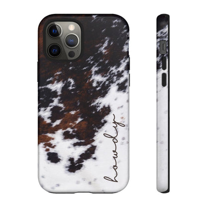 Howdy Cowhide Tough Case