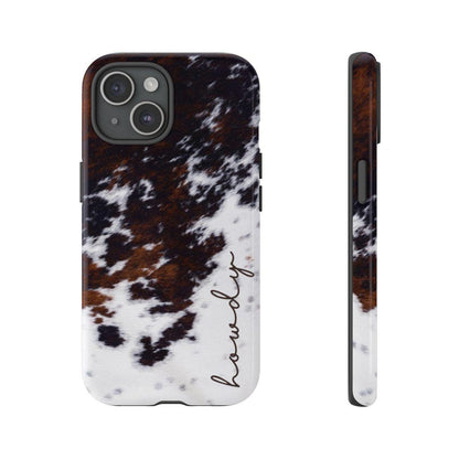 Howdy Cowhide Tough Case
