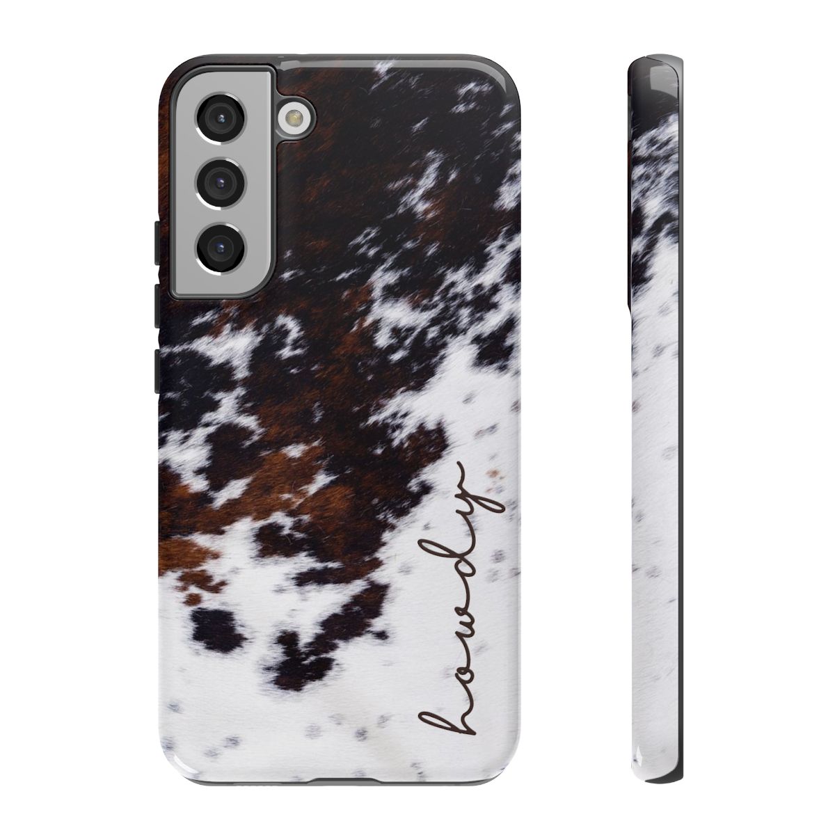 Howdy Cowhide Tough Case