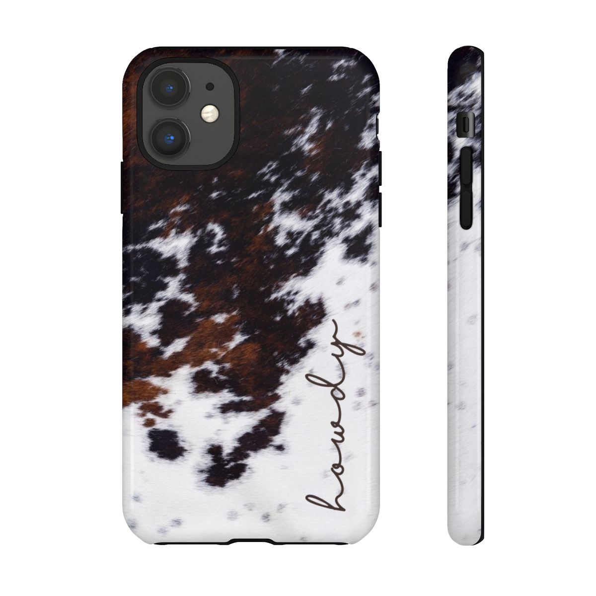 Howdy Cowhide Tough Case