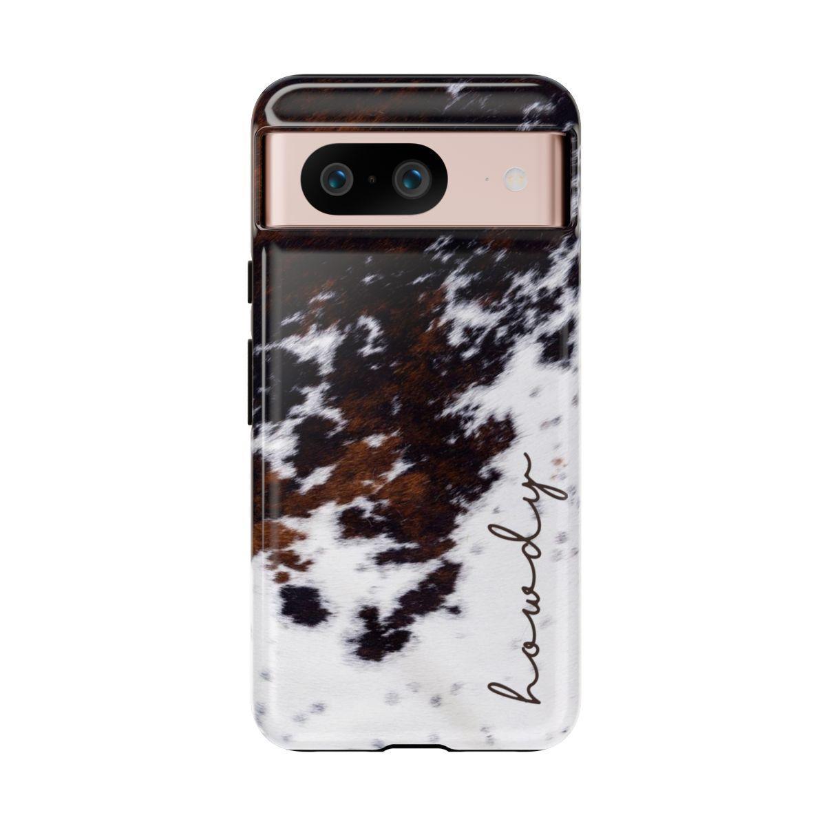 Howdy Cowhide Tough Case