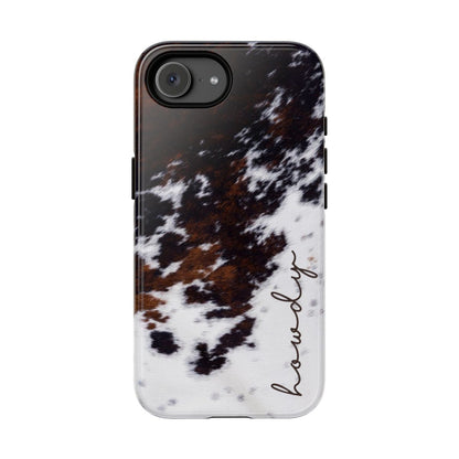 Howdy Cowhide Tough Case - iPhone 16e