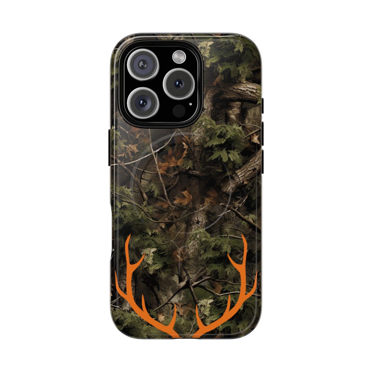 Hunting Camo Antler Magnetic Case