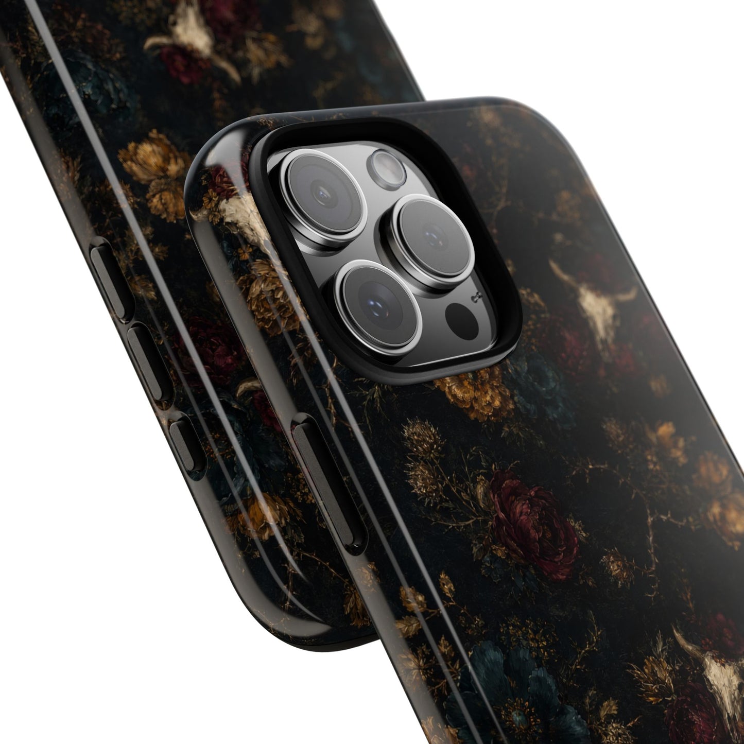 Bull Skull Bloom Tough Case