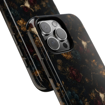 Bull Skull Bloom Tough Case
