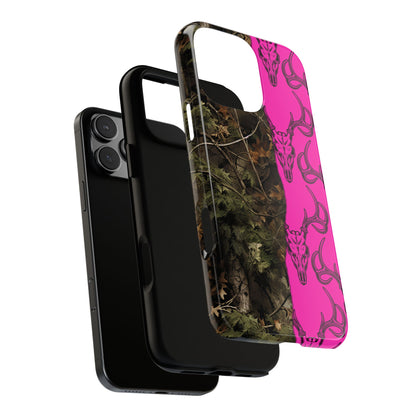 Camo Deer Skulls Pink Tough Case