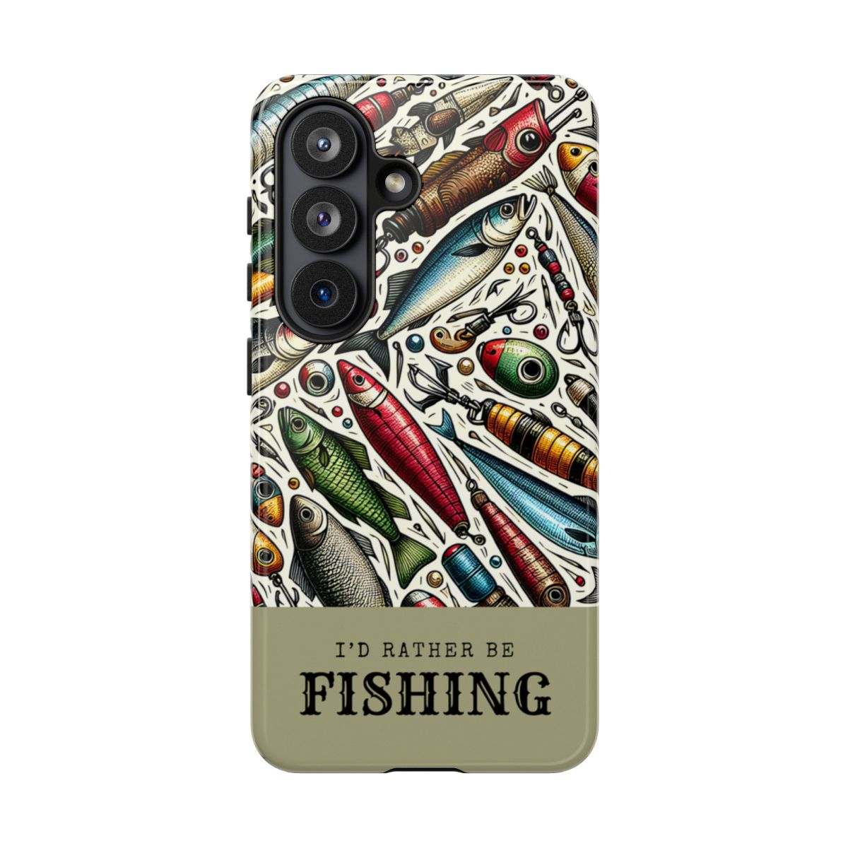 Id Rather Be Fishing Tough Case