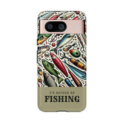 Id Rather Be Fishing Tough Case