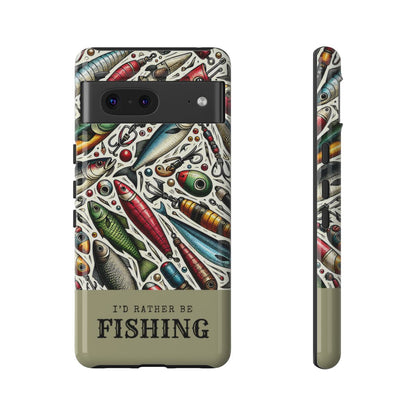 Id Rather Be Fishing Tough Case
