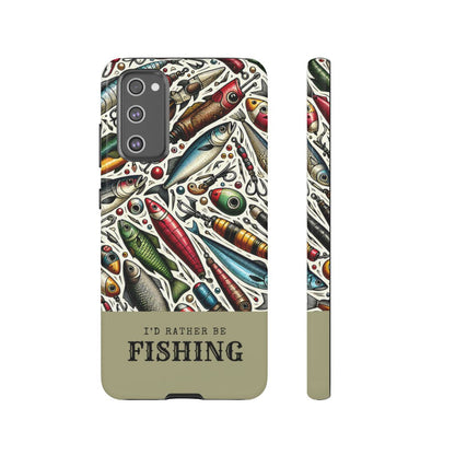 Id Rather Be Fishing Tough Case