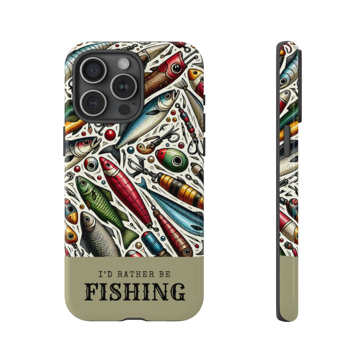Id Rather Be Fishing Tough Case