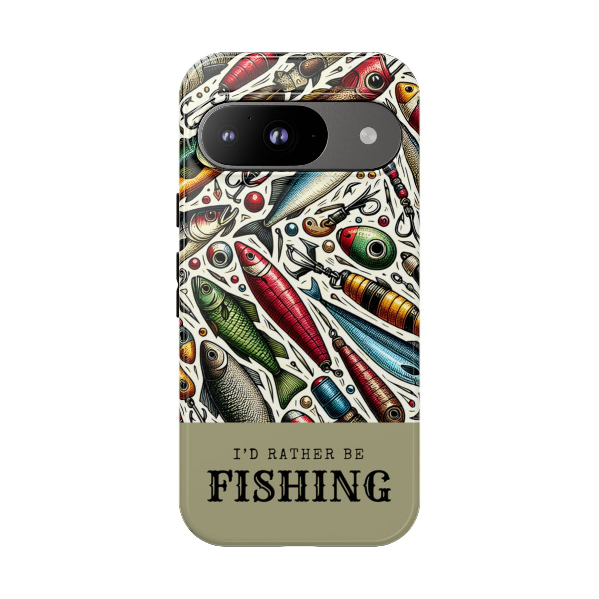Id Rather Be Fishing Tough Case