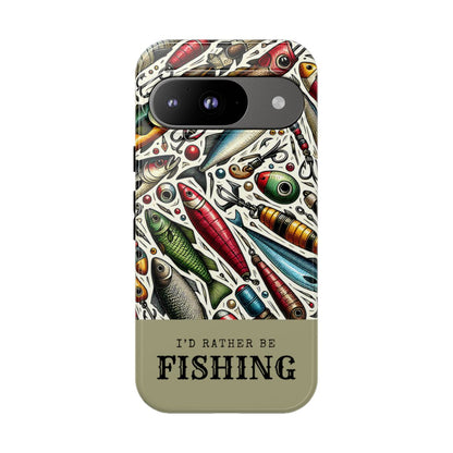 Id Rather Be Fishing Tough Case