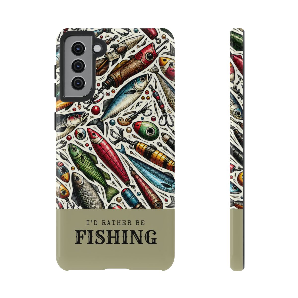 Id Rather Be Fishing Tough Case