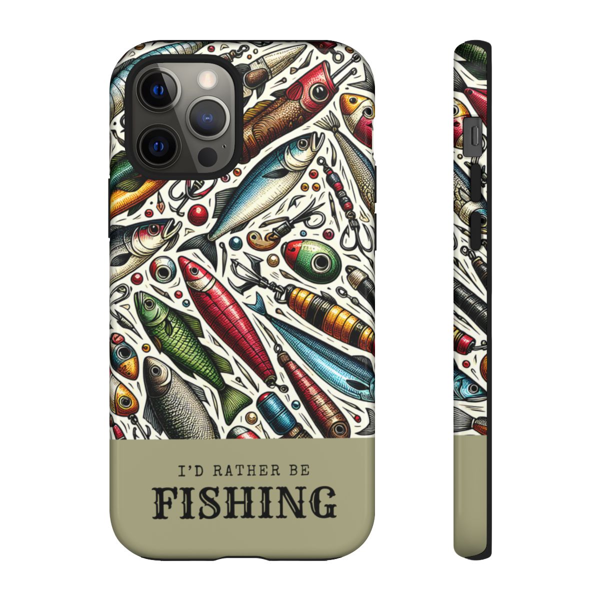 Id Rather Be Fishing Tough Case