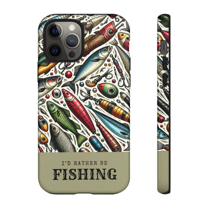 Id Rather Be Fishing Tough Case