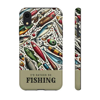 Id Rather Be Fishing Tough Case
