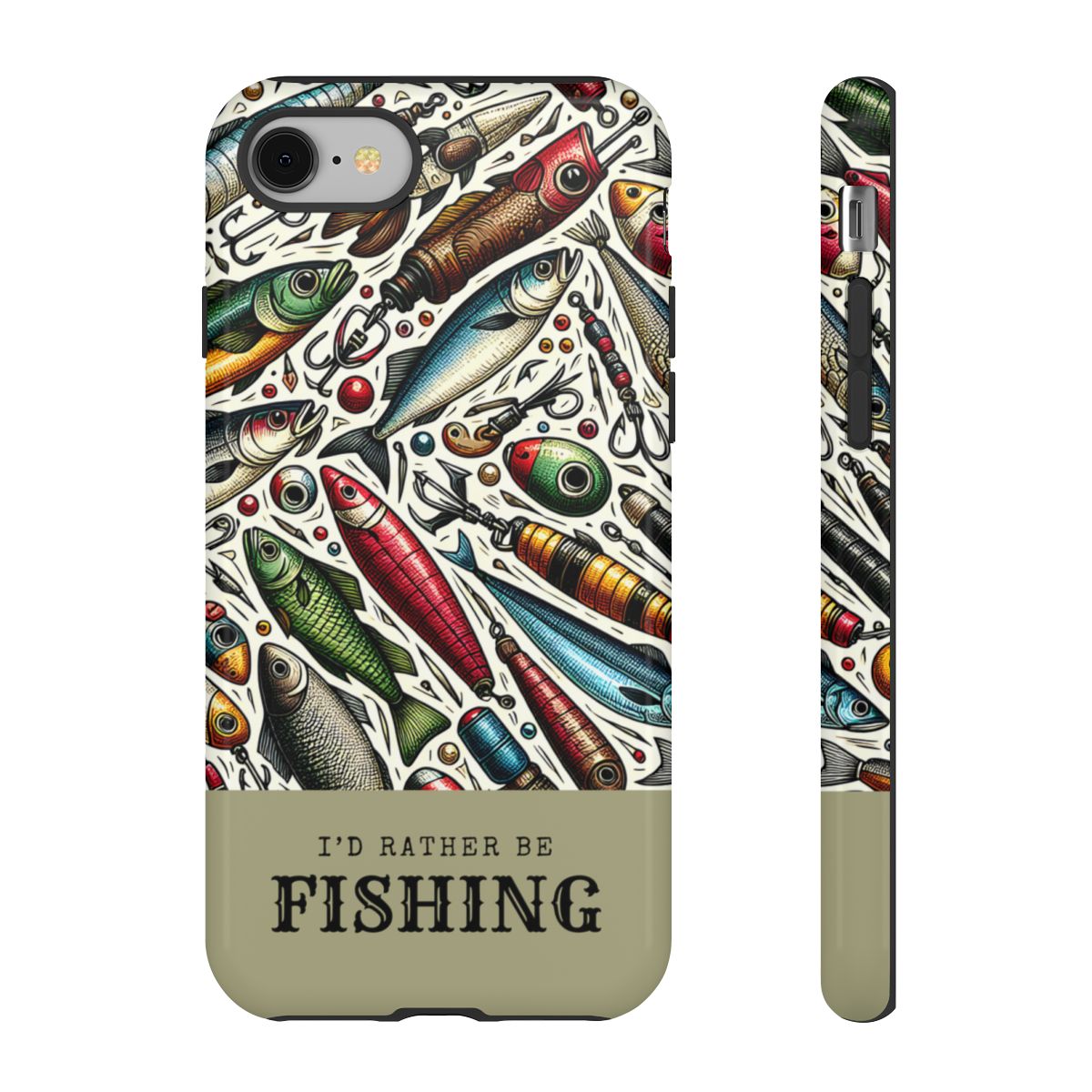 Id Rather Be Fishing Tough Case