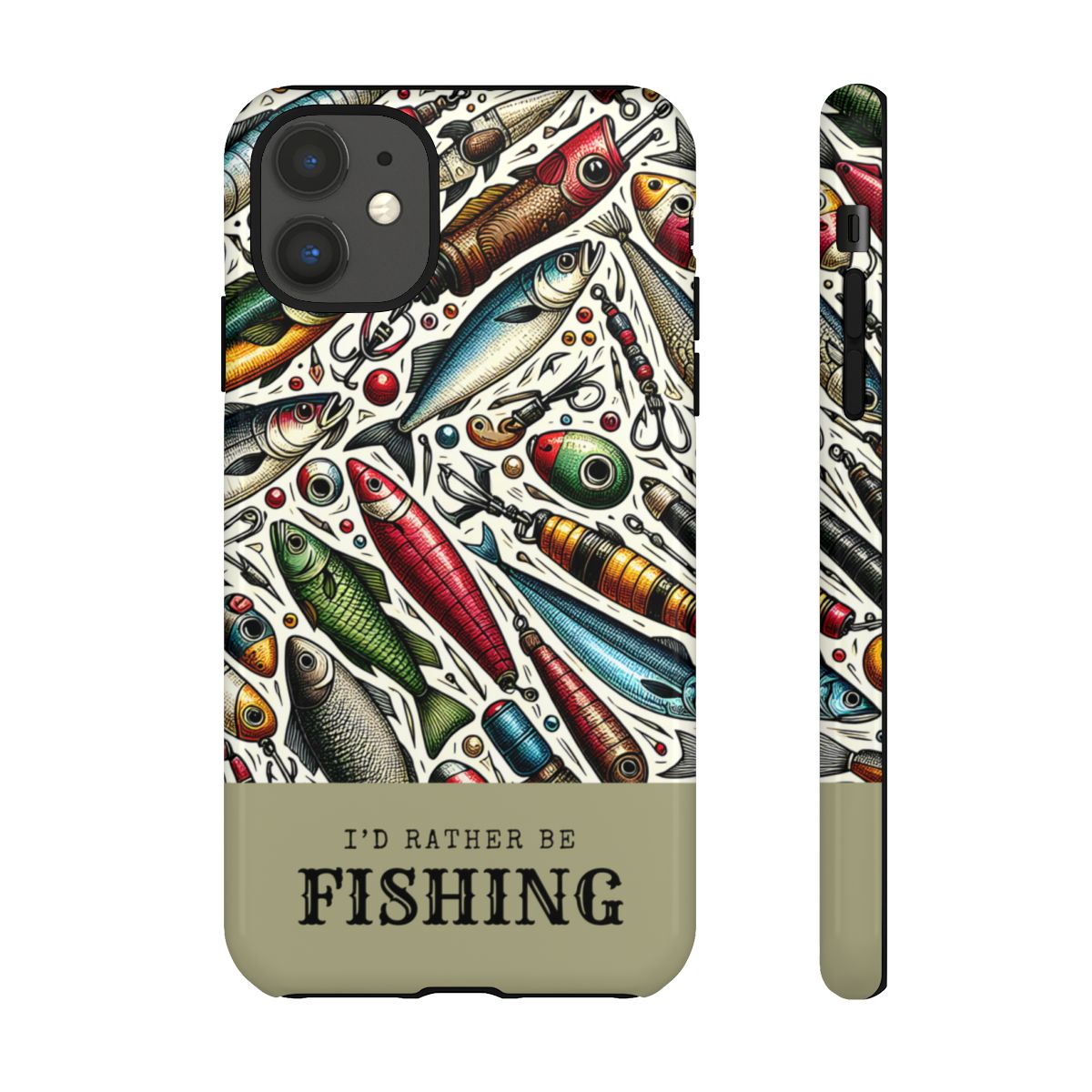 Id Rather Be Fishing Tough Case