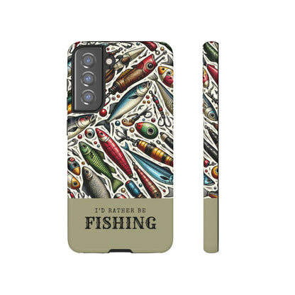Id Rather Be Fishing Tough Case
