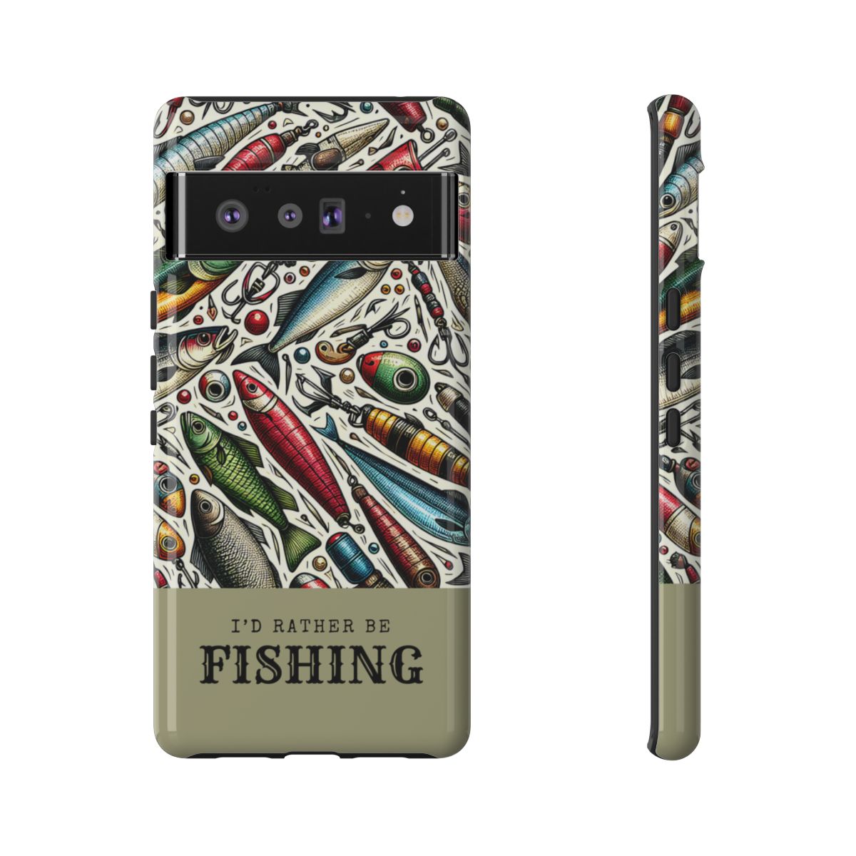 Id Rather Be Fishing Tough Case