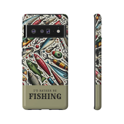 Id Rather Be Fishing Tough Case