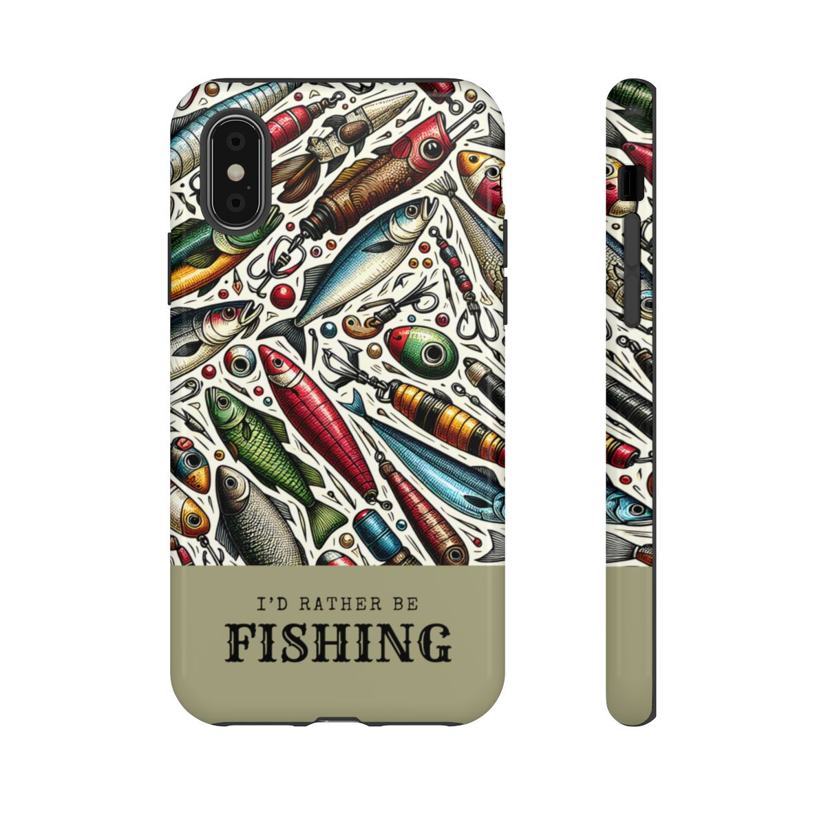 Id Rather Be Fishing Tough Case