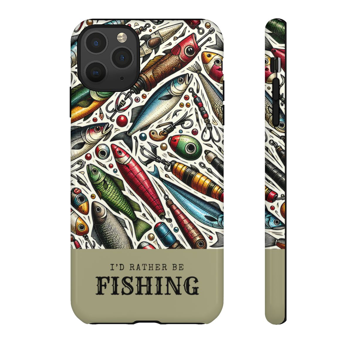Id Rather Be Fishing Tough Case