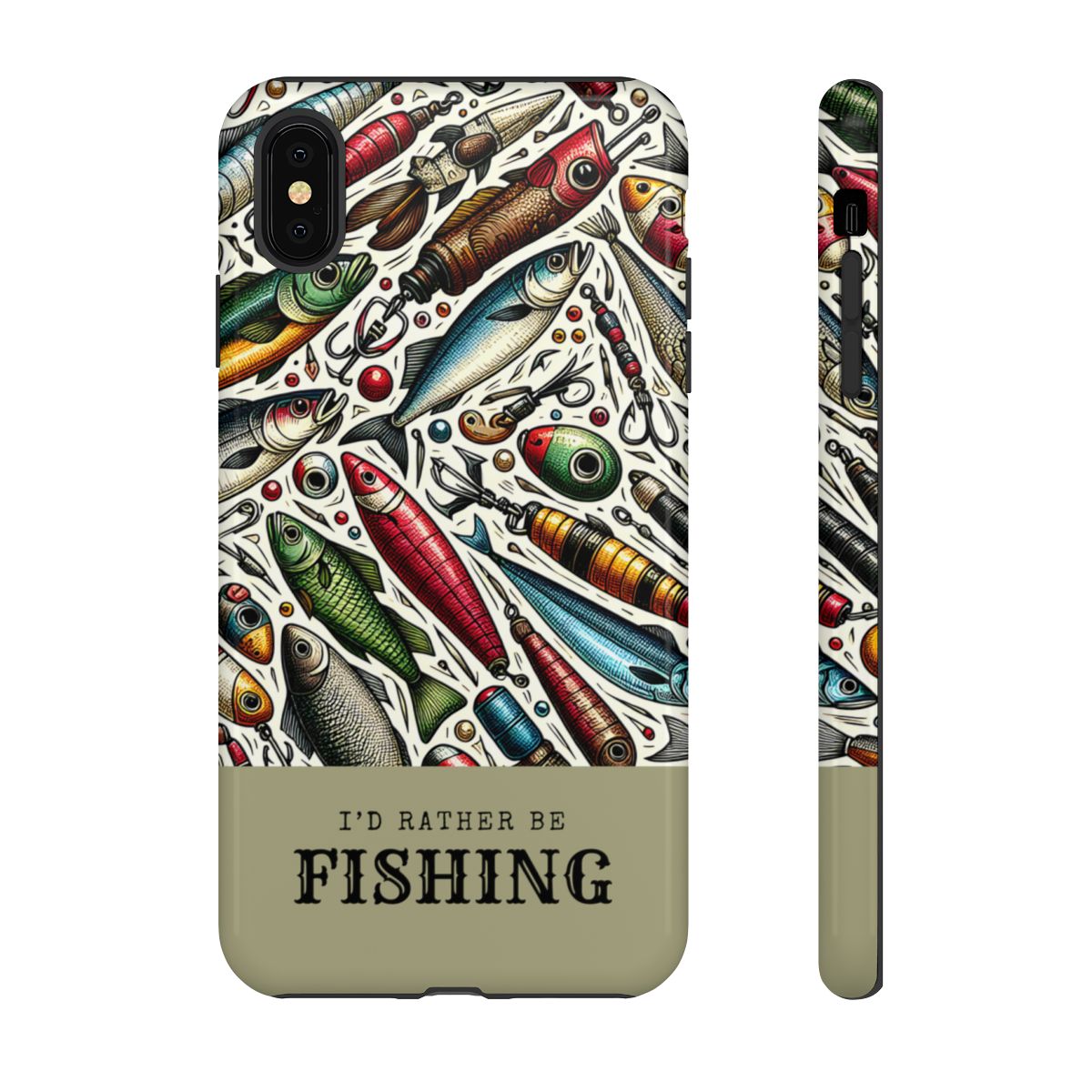 Id Rather Be Fishing Tough Case