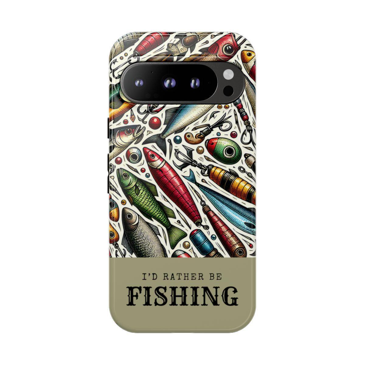 Id Rather Be Fishing Tough Case