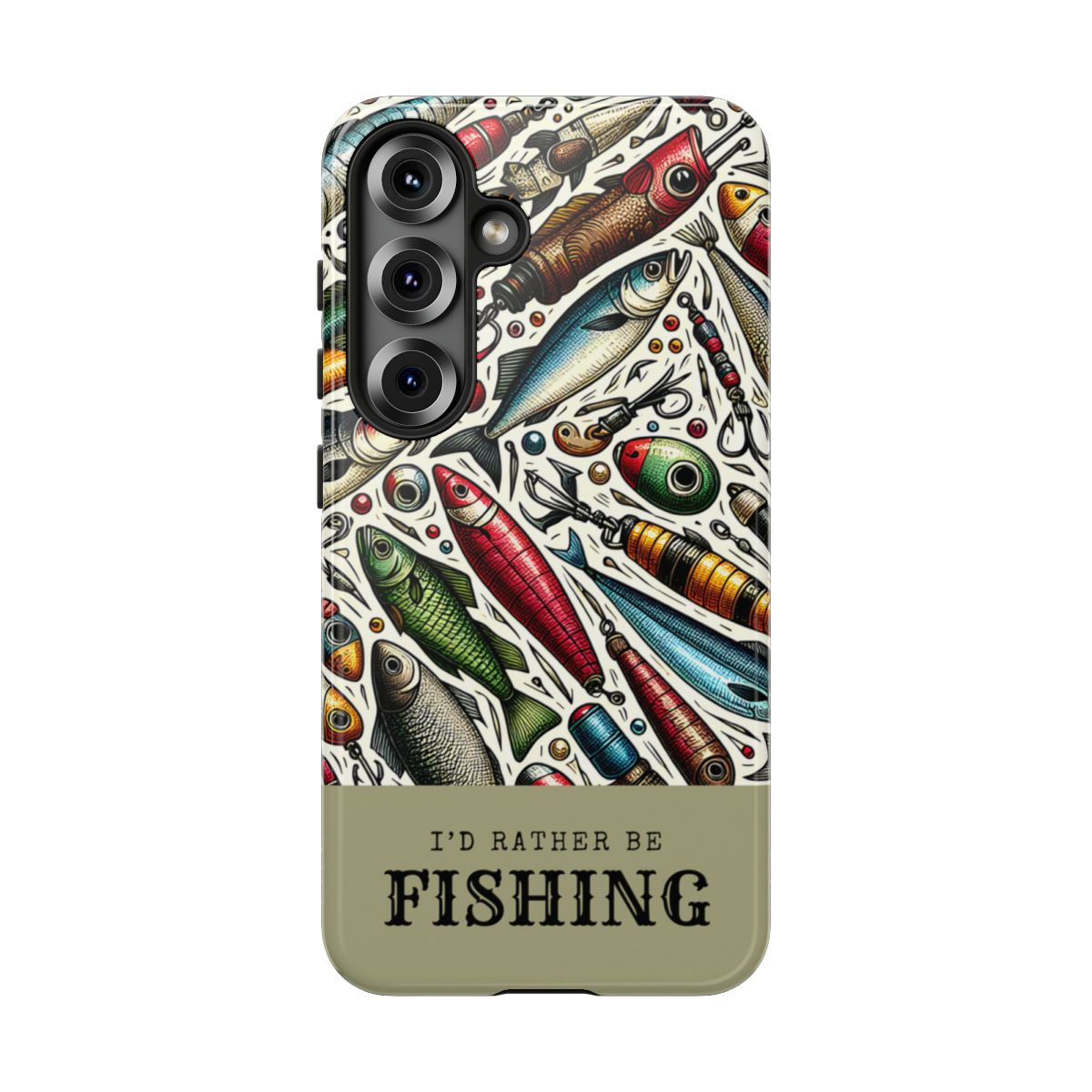Id Rather Be Fishing Tough Case