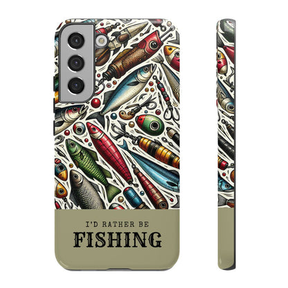 Id Rather Be Fishing Tough Case