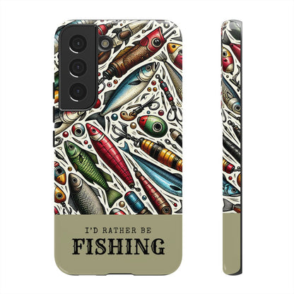 Id Rather Be Fishing Tough Case