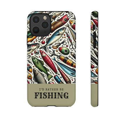 Id Rather Be Fishing Tough Case
