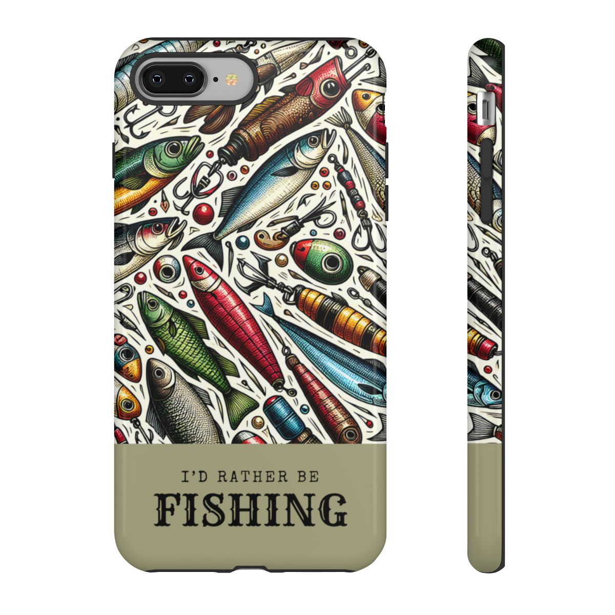 Id Rather Be Fishing Tough Case