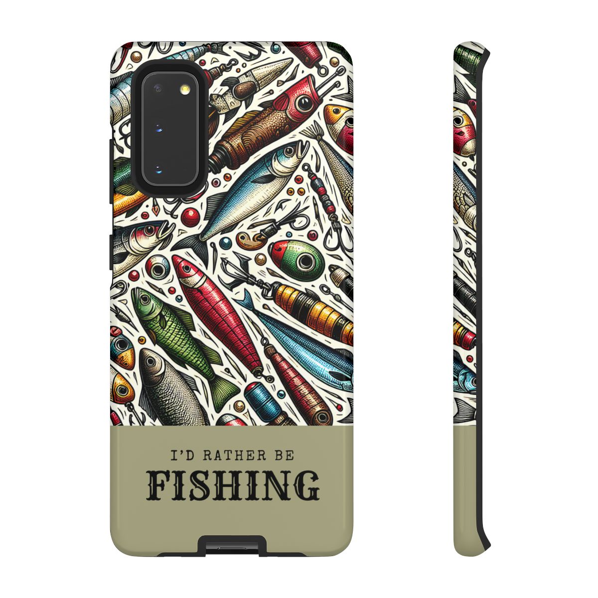 Id Rather Be Fishing Tough Case