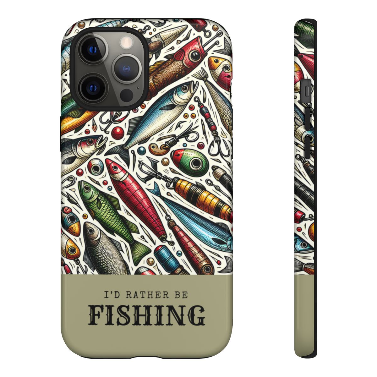Id Rather Be Fishing Tough Case