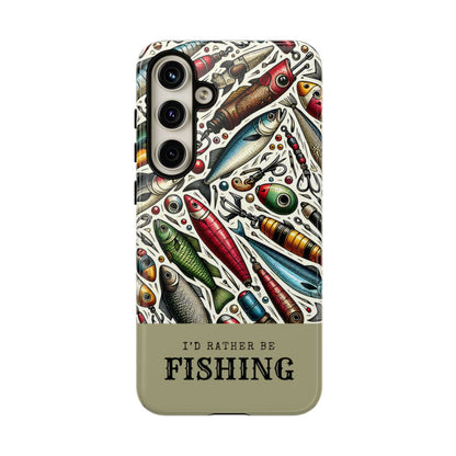 Id Rather Be Fishing Tough Case