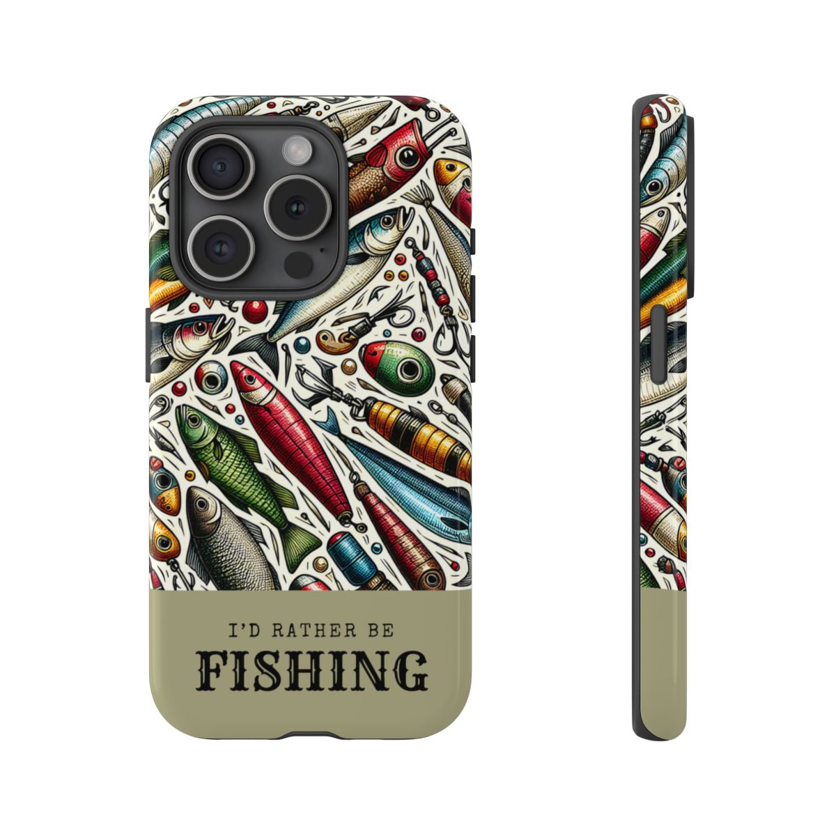 Id Rather Be Fishing Tough Case