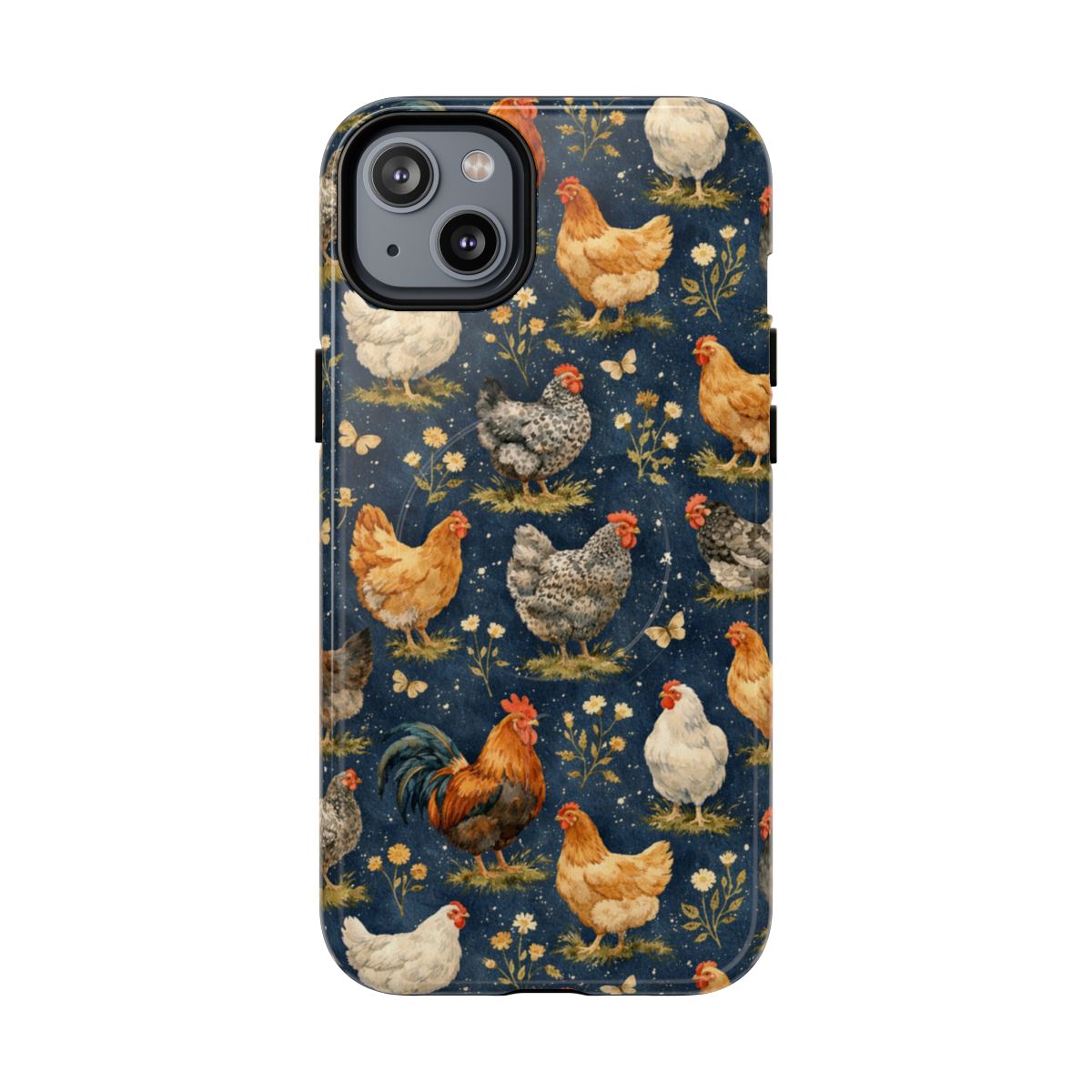 Indigo Chickens Magnetic Case