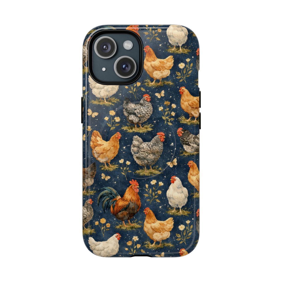 Indigo Chickens Magnetic Case
