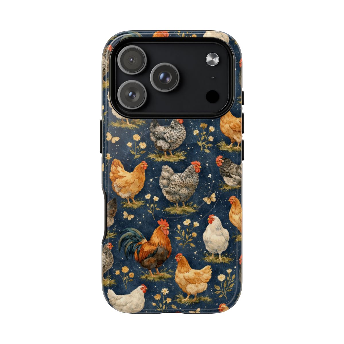 Indigo Chickens Magnetic Case