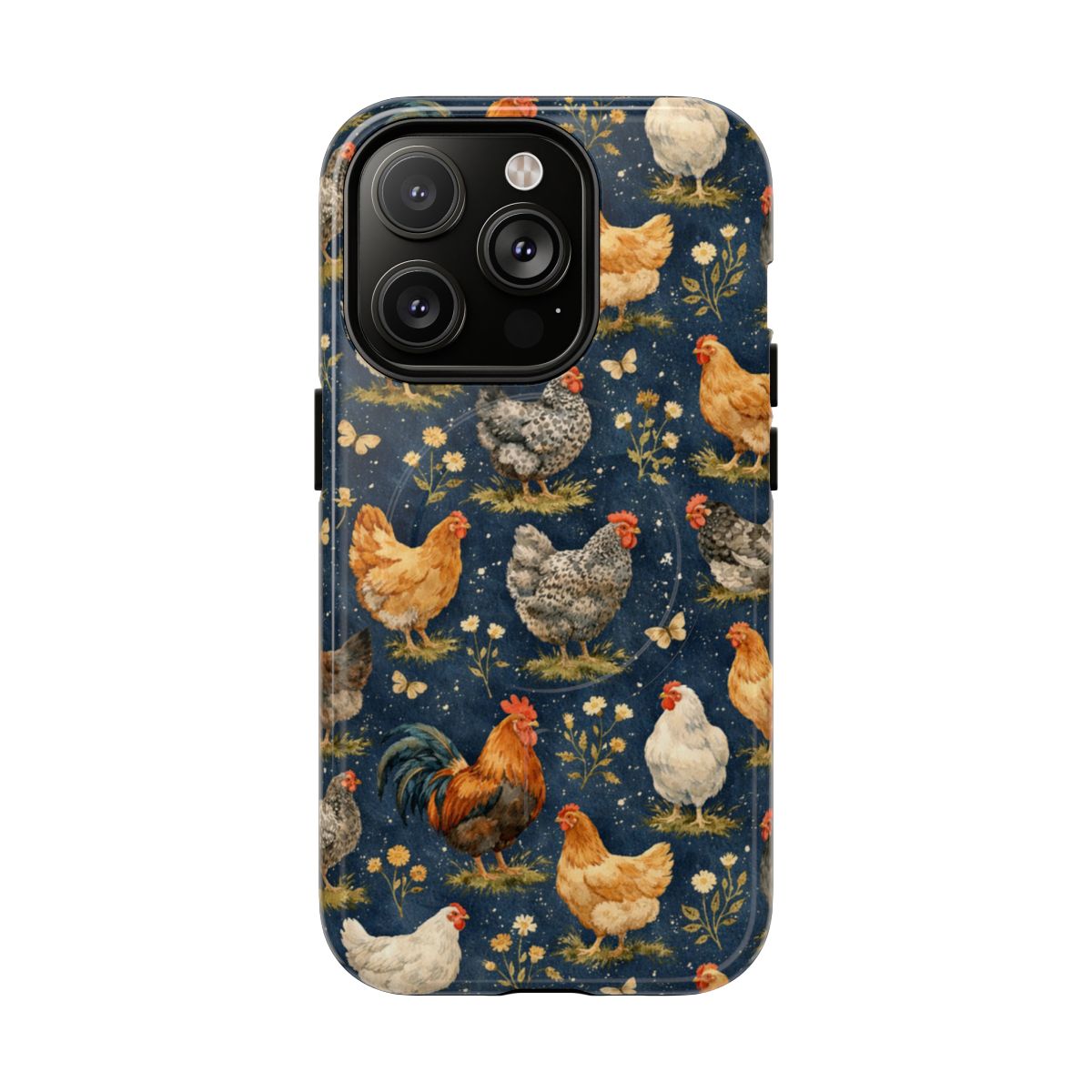 Indigo Chickens Magnetic Case